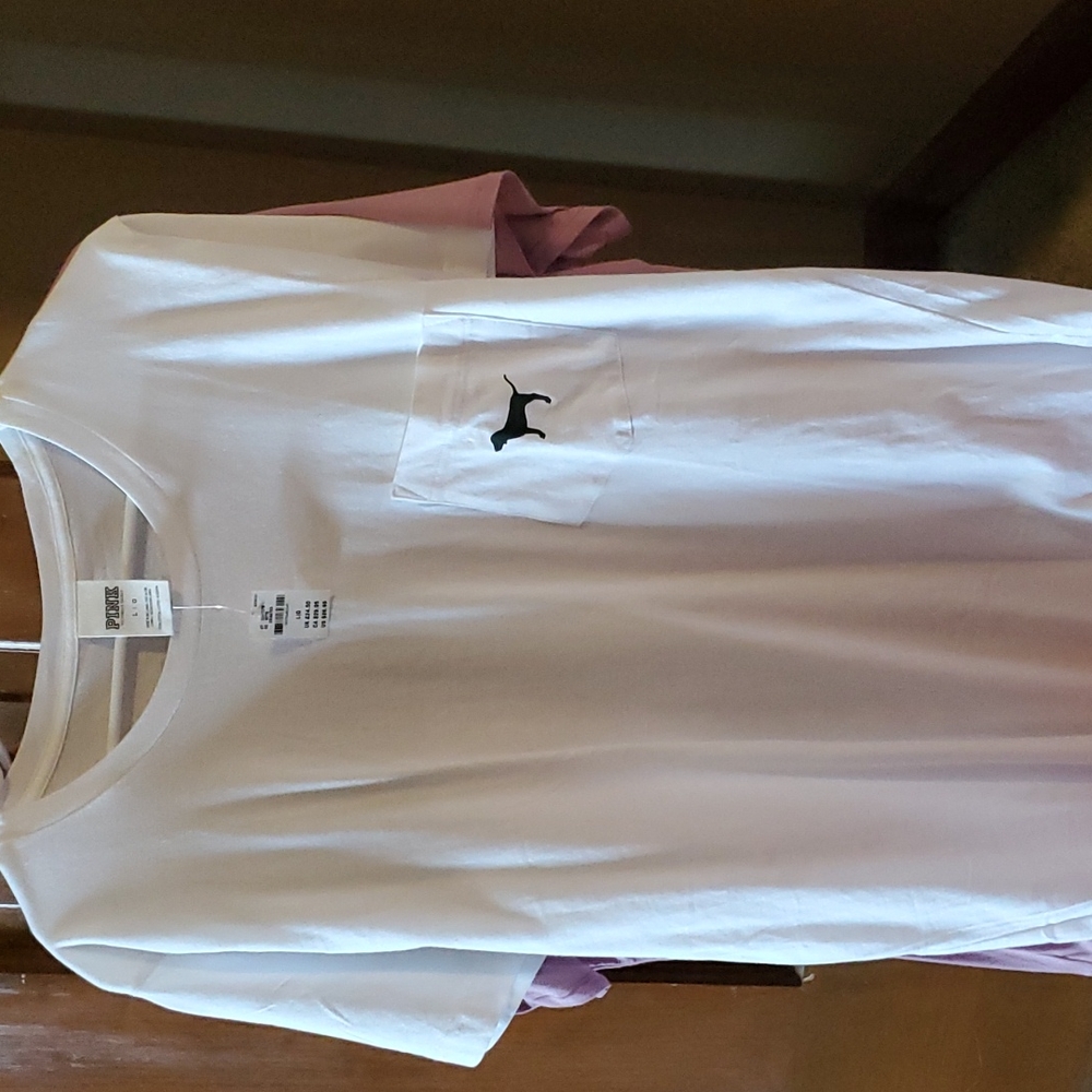NWT PINK Nation Tee-L